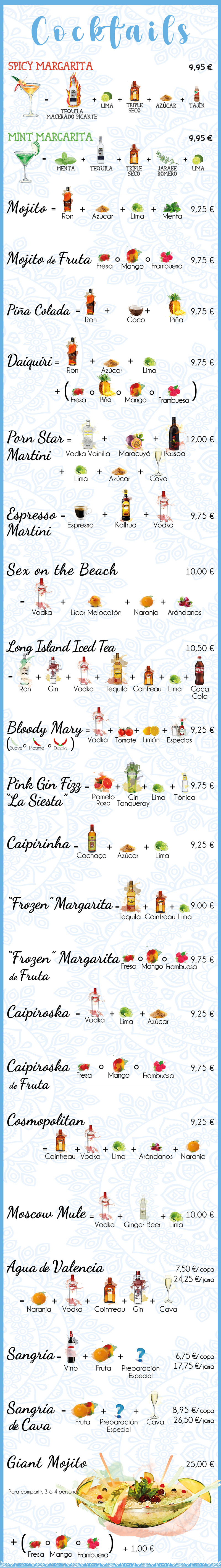 Cocktails1 La Siesta