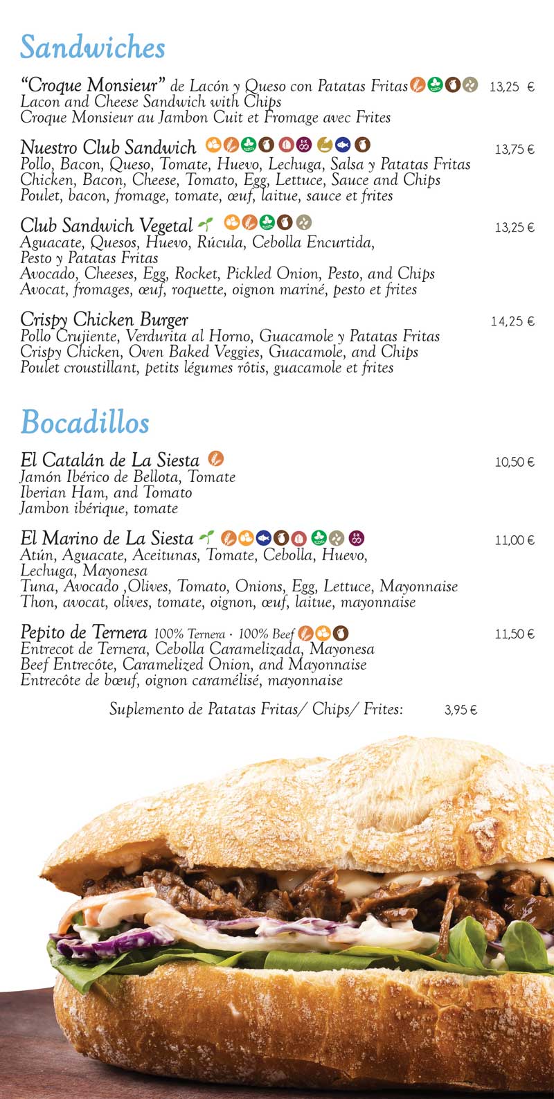 Bocadillos